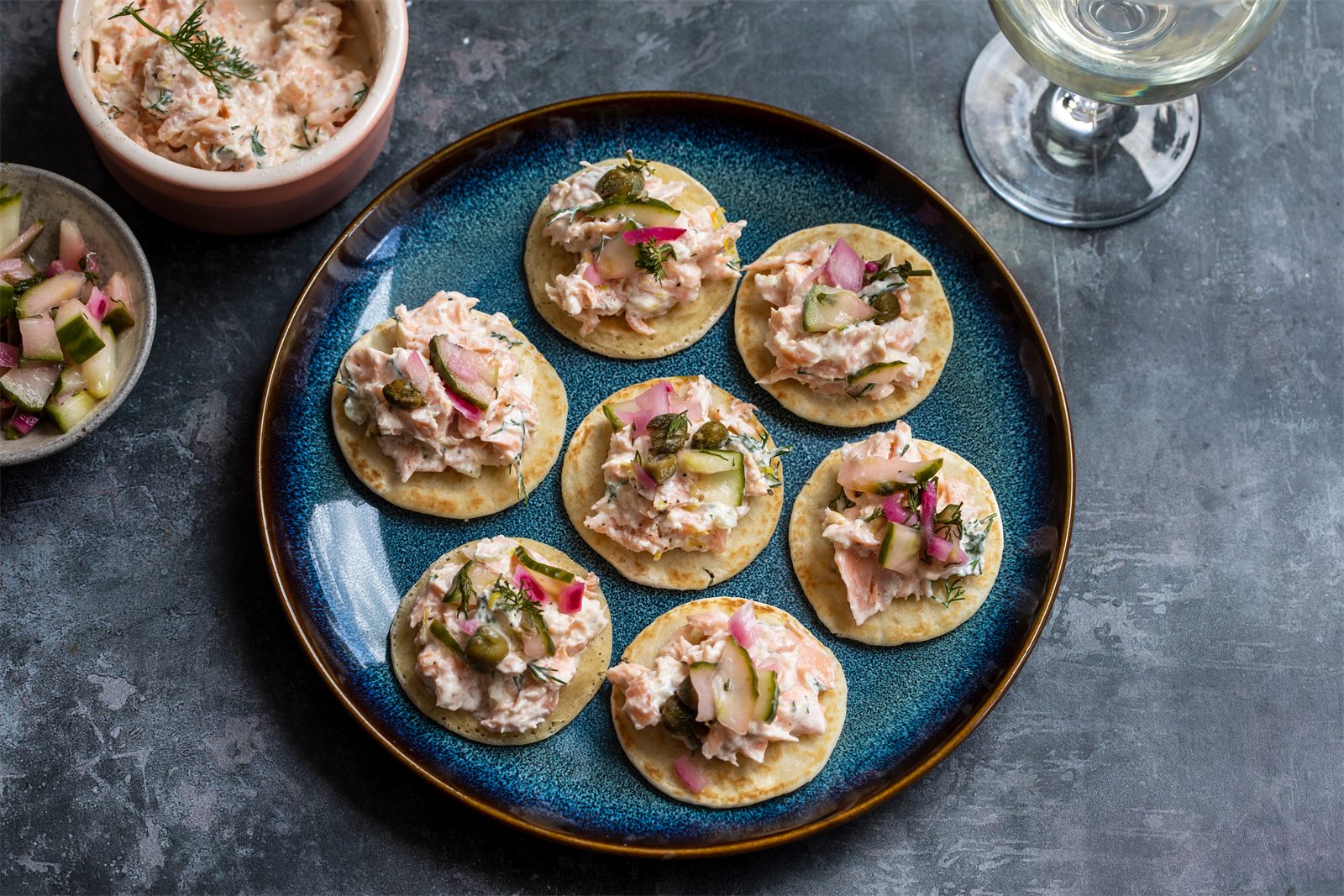 Blinis à la thoïonade