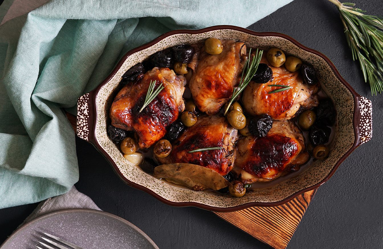 Poulet aux pruneaux d'Agen