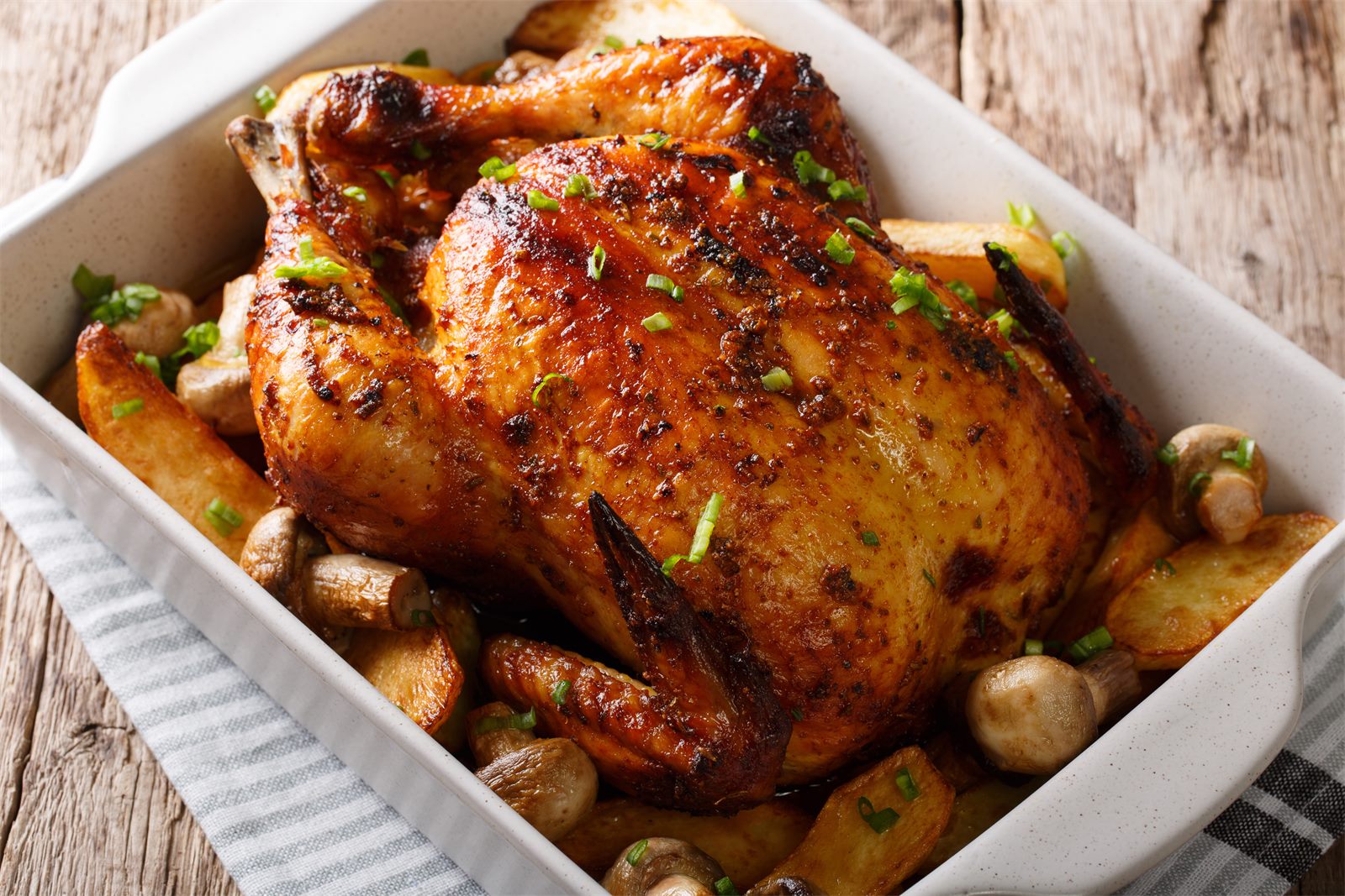 Poulet rôti simple